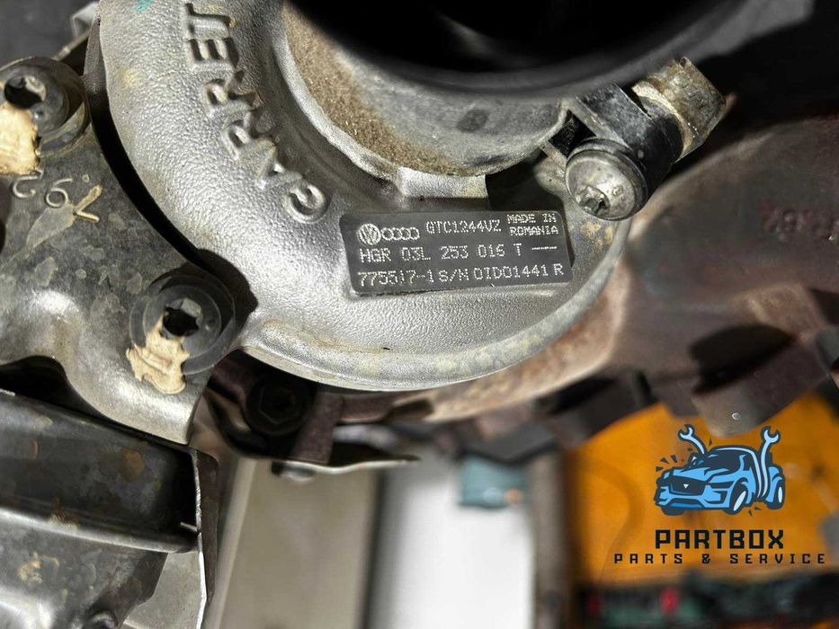 Турбина с актуатор 1.6 TDI 2012 мотор CAYH 105 hp