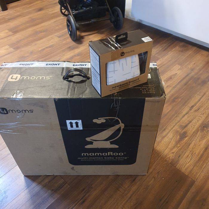 Електрическа бебешка люлка mamaRoo 5.0 + подарък подложка