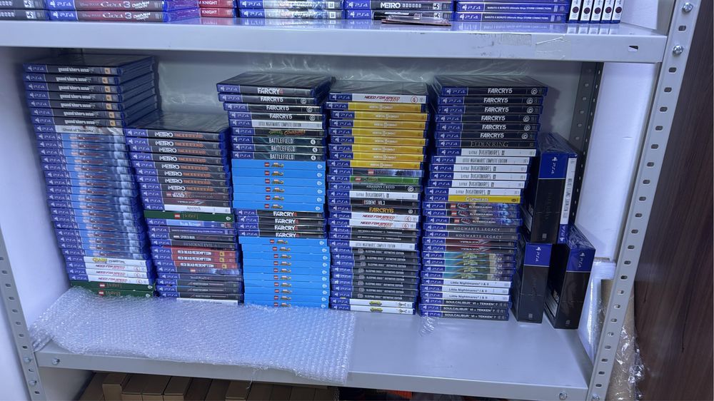 Игровые диски на любой вкус для PS4/PS5