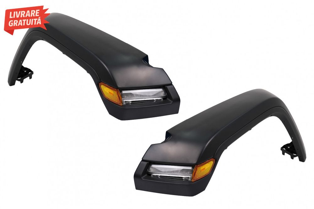 Extensii Aripi Fata Jeep Wrangler JL (2018-2024) Semnal Dinamic