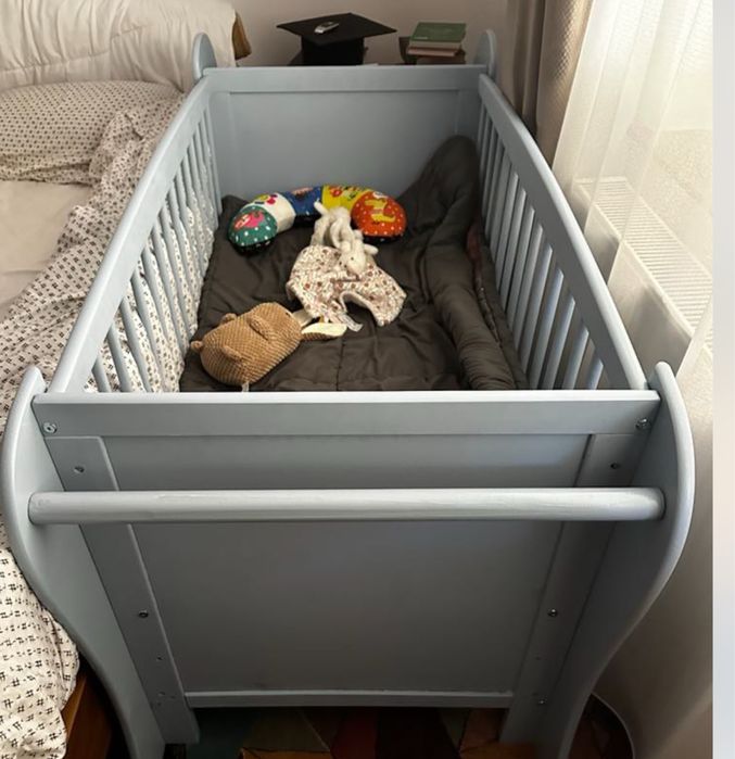 Patut bebe nou 60*120 lemn masiv