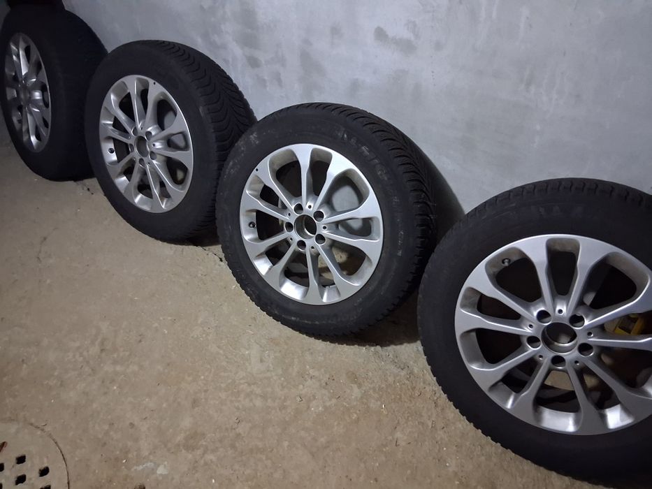 Roți  Originale Mercedes + Anvelope Michelin -  215 / 60 / 17