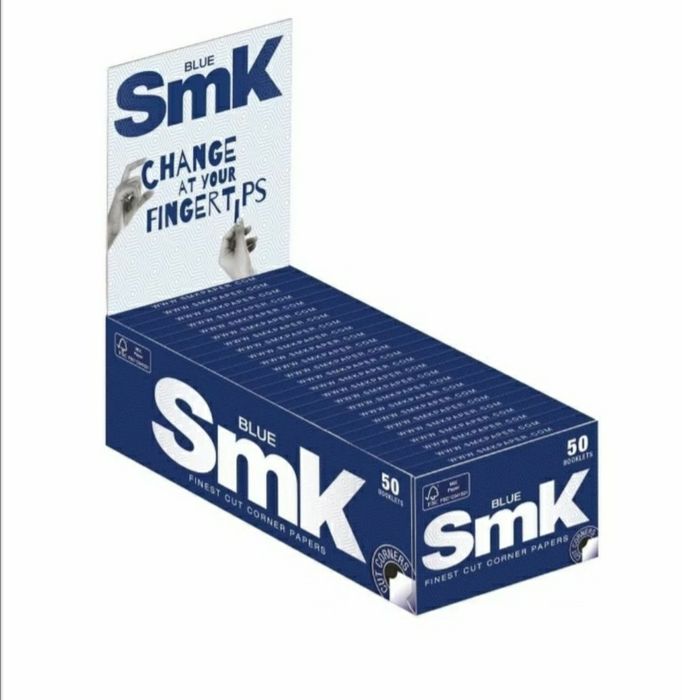 Set 50 pachete Foita regular Smoking/SMK ptr rulat