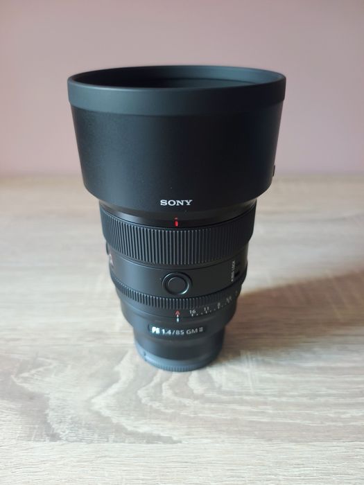 обектив Sony FE 85mm f/1.4 GM II