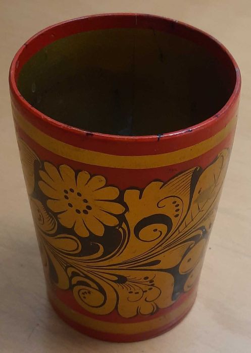 Карандашница-стаканчик "Хохлома"