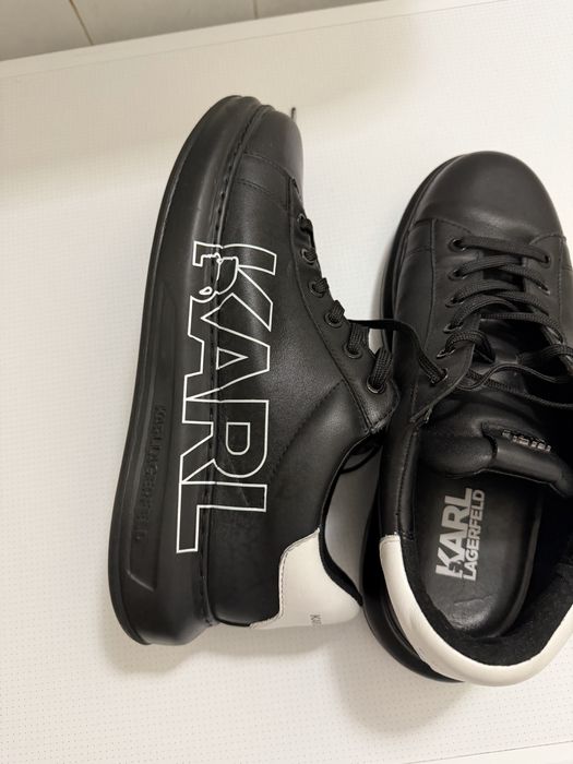Pantofi sport de piele Karl Lagerfeld