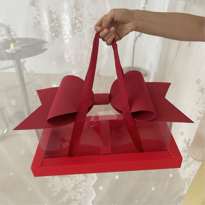 Коробка бант с 2 отсеками