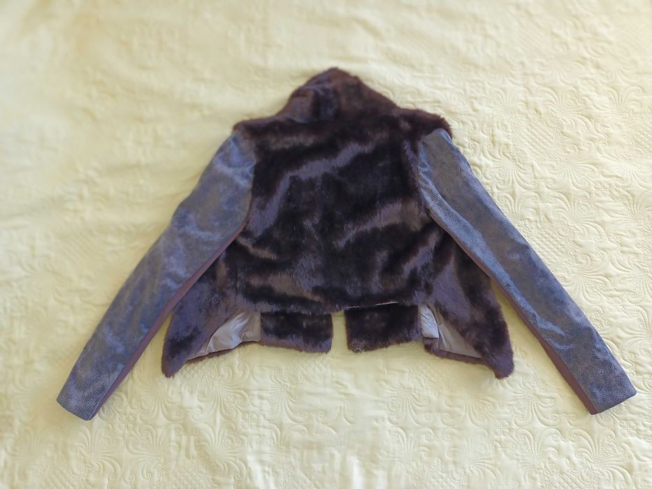 Дамско яке еко кожа