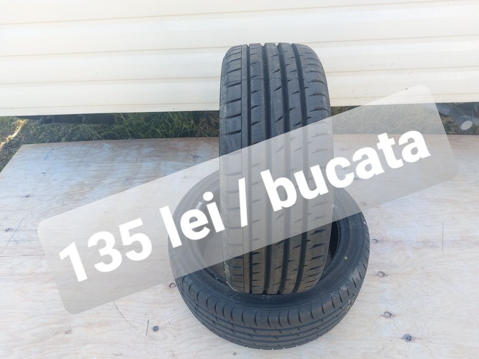135 lei bucata! Doua anvelope de vara 205 45 r17 Continental ContiSportContact 3 ! 8 mm