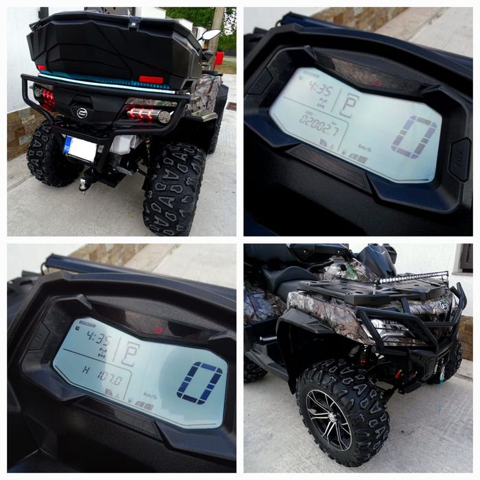 ATV CF MOTO ‼️850 XC ‼️2020‼️NR NEGRU ‼️4X4