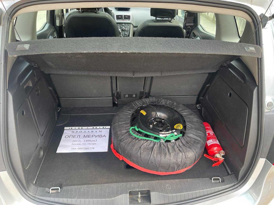 Opel Meriva 1.4 бензин, 140 к.с. | Газова уредба | Напълно обслужена