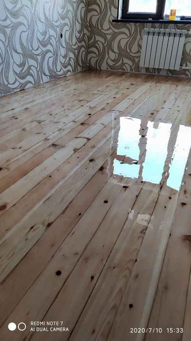 Настил деревянных полов.Палубные,таврика,паркет.шлифовка лакировка тон