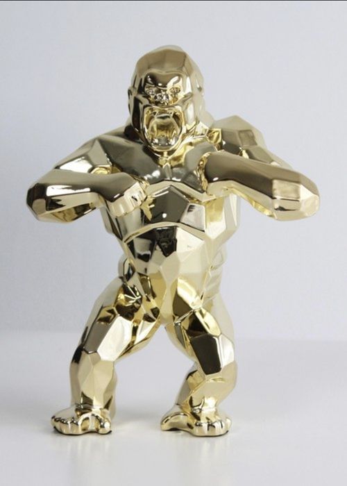 Richard Orlinski KONG Christmas (Gold Edition) SPECIAL! – Лимитирано издание – Ново