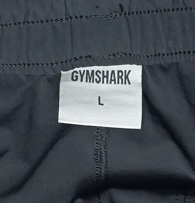Gymshark Stretch Woven Pants оригинално долнище L спорт черно долно долница