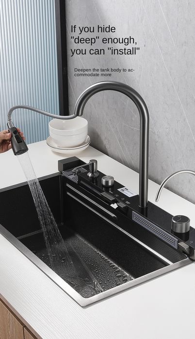 Мултифункционална мивка за кухня Luxury 6в1