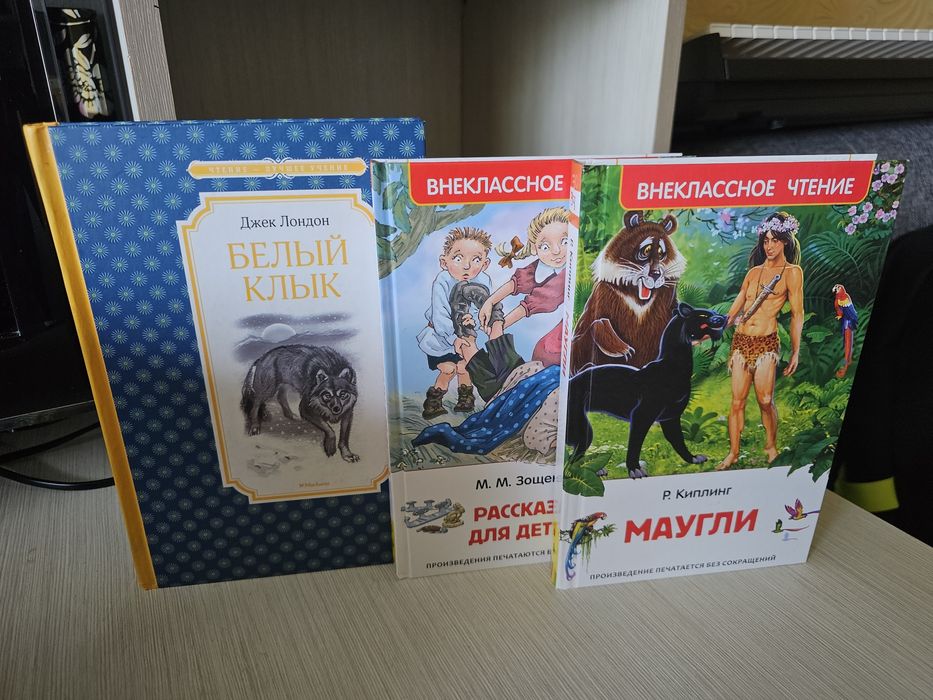 Книги разных жанров, новые
