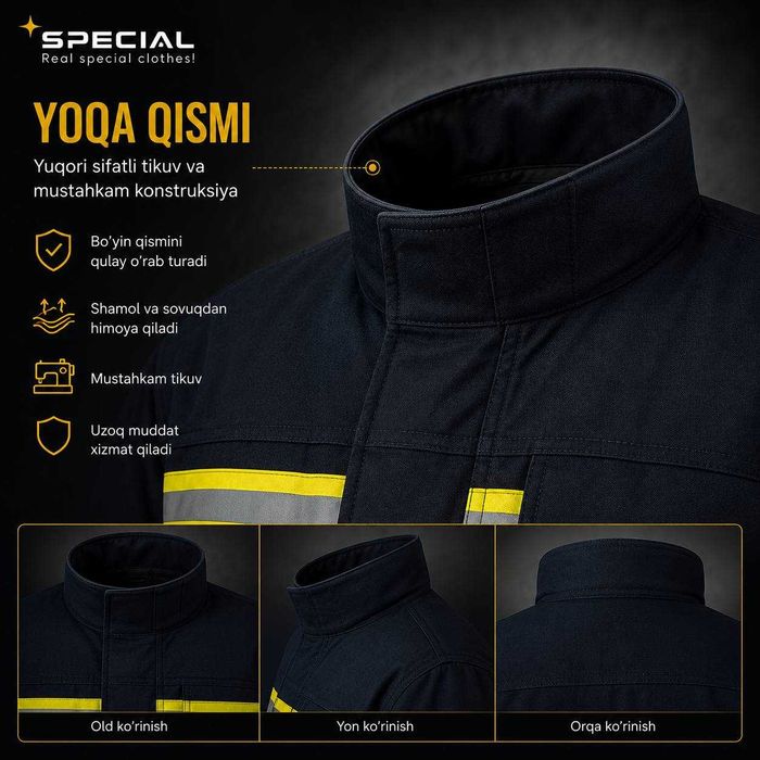 O`t o`chiruvchilar formasi Форма пожарного Firefighter uniform
