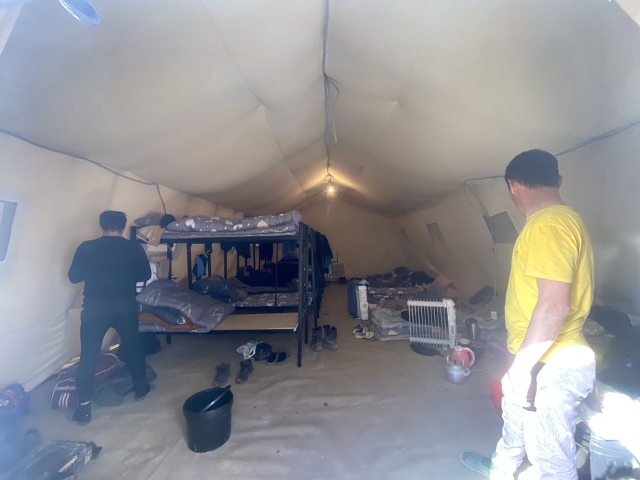 Палатка контейнер палатки тент брезент чодир