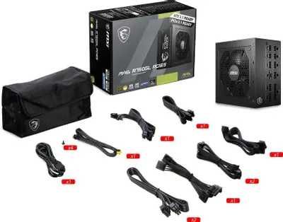 Блок питания MSI MAG A750GL PCIE5 Gold