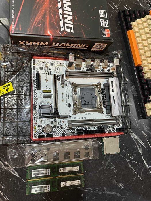 Новые комплекты JGINYUE x99 / ARGB + 2680v4 (28 потоков) + 32 gb ddr4