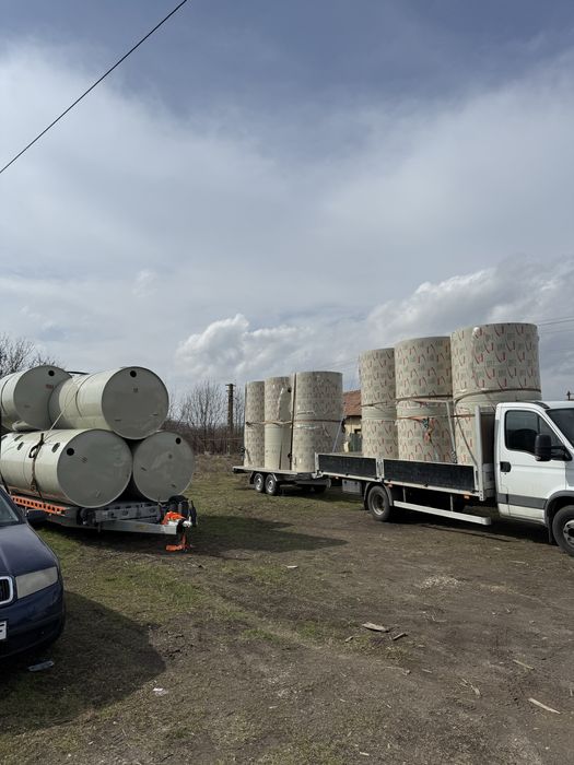 Bazin vidanjabil rezervor apa pluviala si incendiu din polipropilena