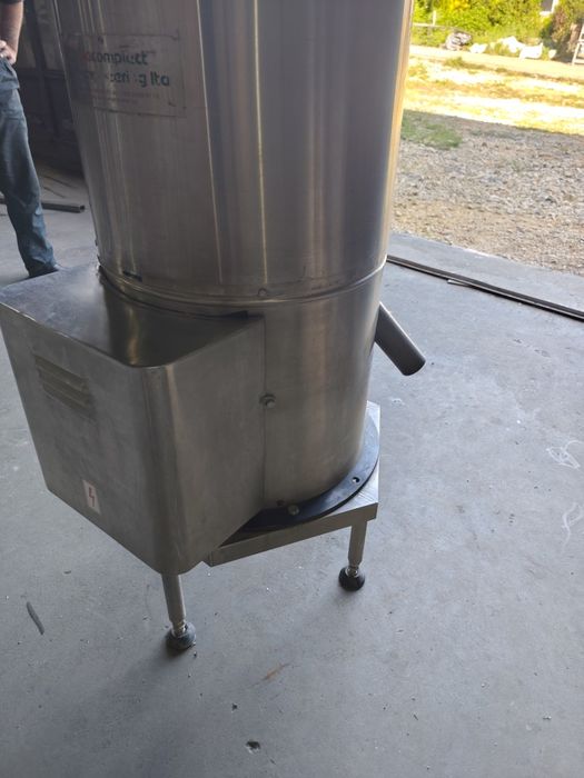 Машина за белене на плодове изцяло неръждаема