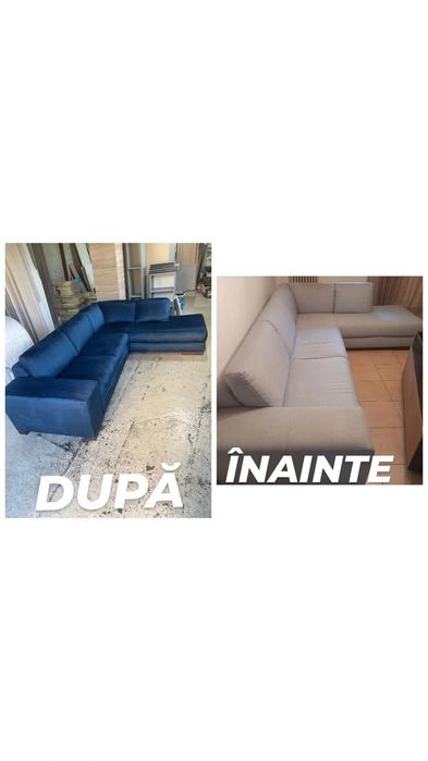 Retapițare canapele,colțare, paturi etc