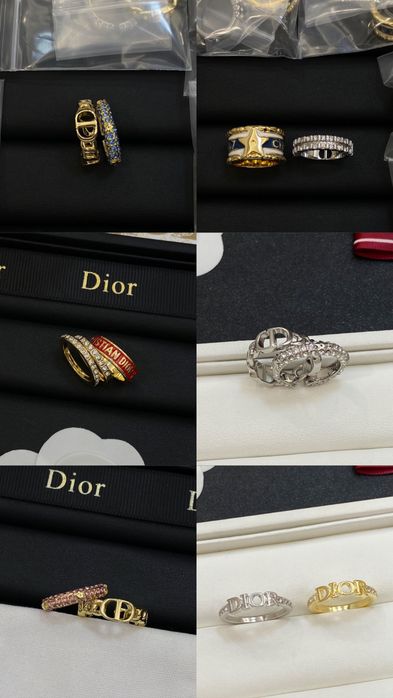 Пръстени Dior различни модели