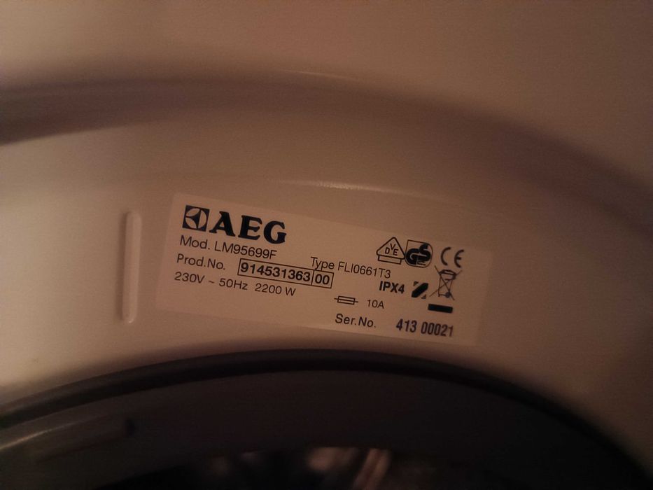 Пералня AEG 9 килограма