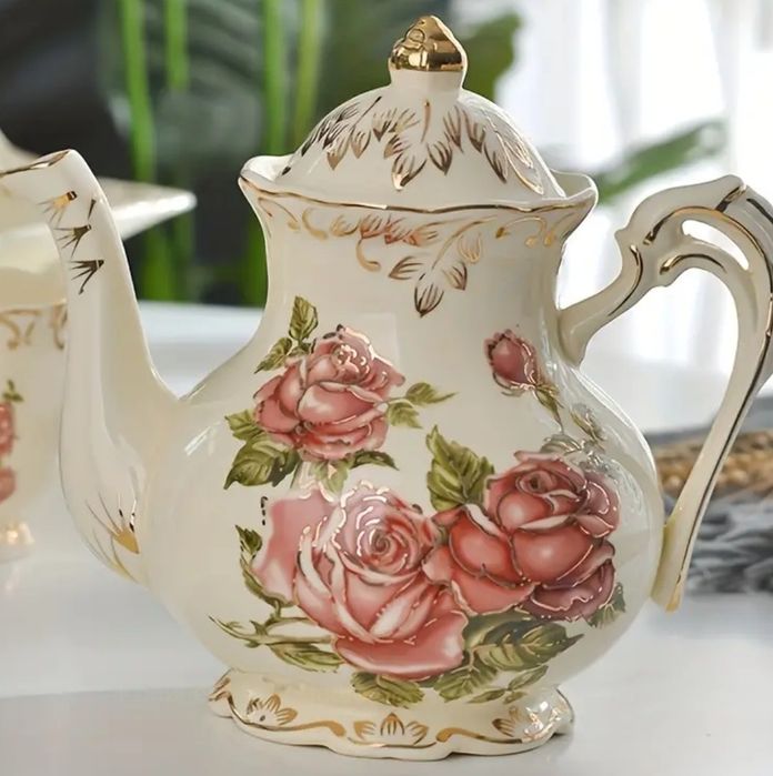 Сервиз чайно-кофейный Роза