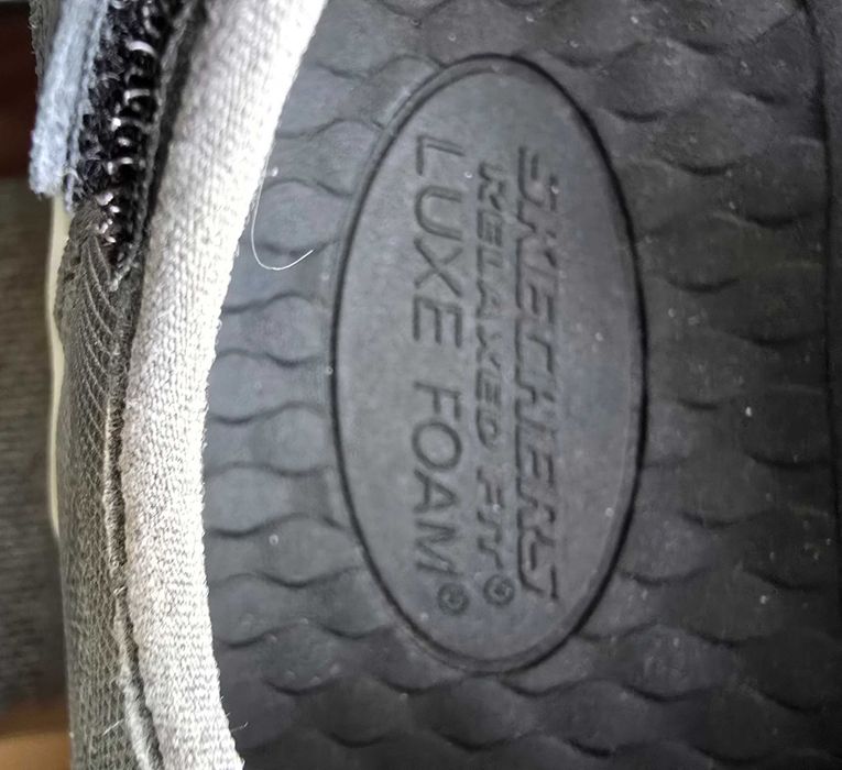 Skechers Tresmen Menard, sandale din piele pentru bărbați, gri, masura 42 EU