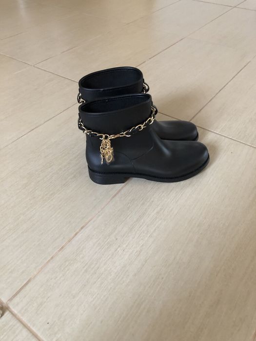 Cizme Moschino cauciuc