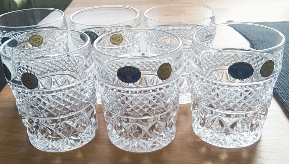 Pahare cristal Bohemia