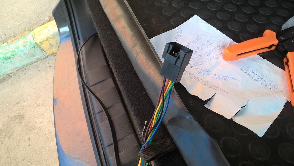 Для фаркопа субару