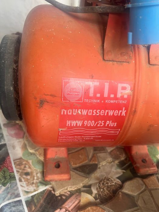 hidrofor marca T.I.P., modelul HWW 900/25 Plus