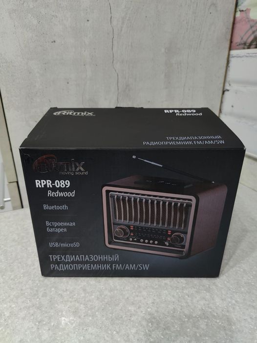 Продам радио приёмник Ritmix новый