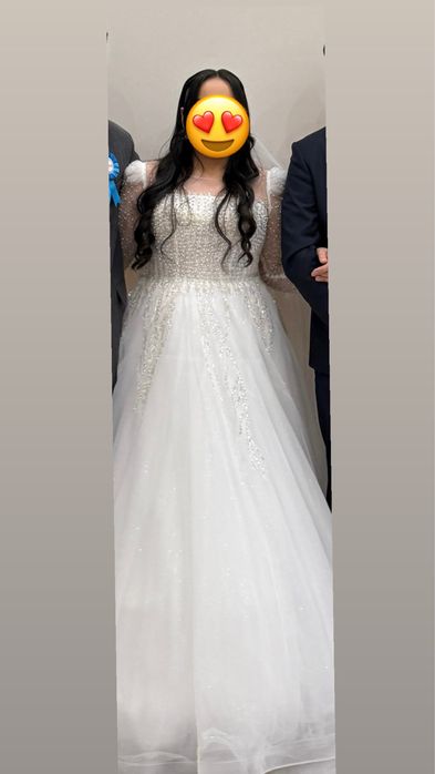 Продам свадебное платье, размер 50–52