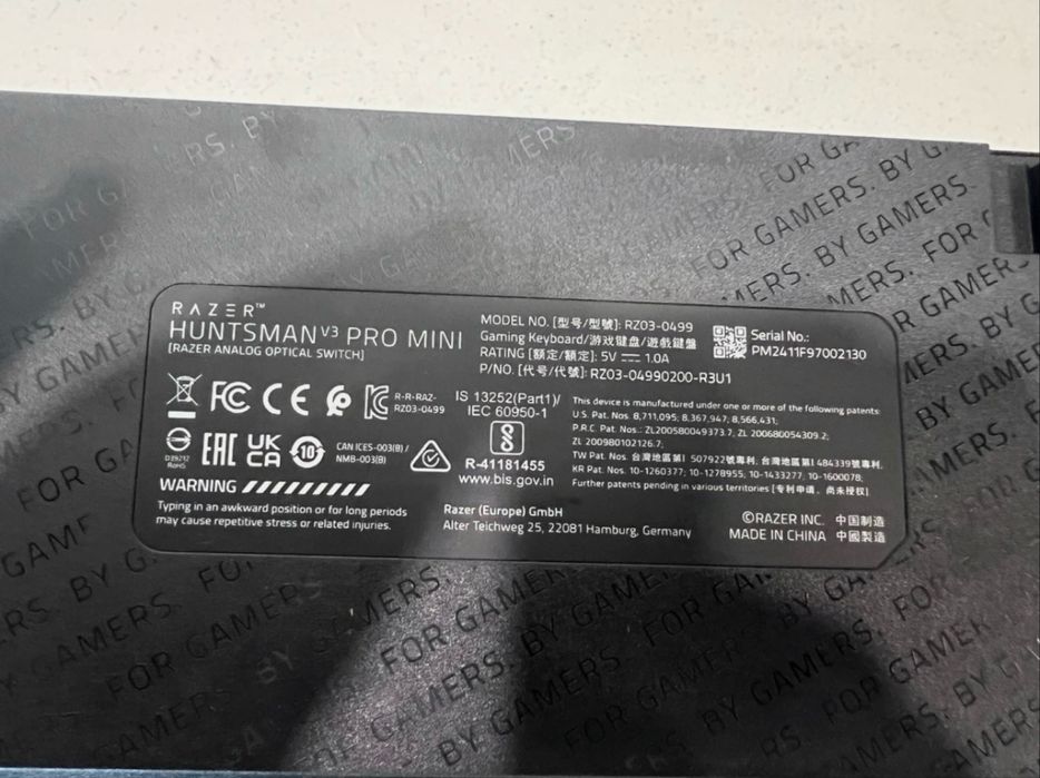Razer Huntsman Mini Red Switch