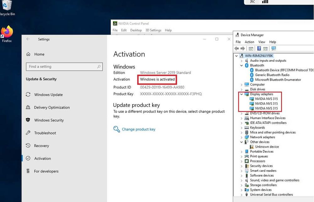 Lenovo S20 Workstation 12GB Ram, 3 X GPU NVS 315, БЕЗ Захранване