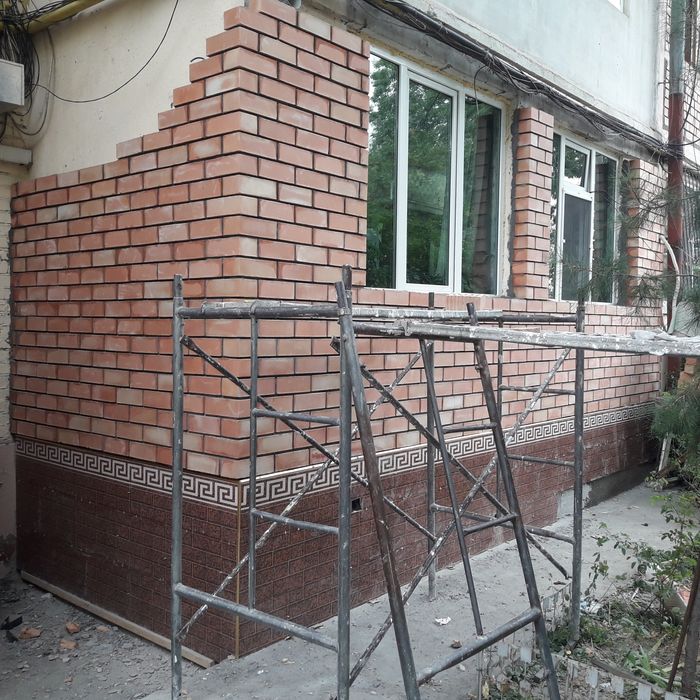 Кладка балкон доставка стройматериалов