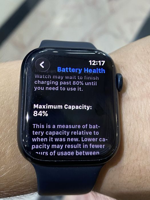 iWatch 8 45 mm midnight