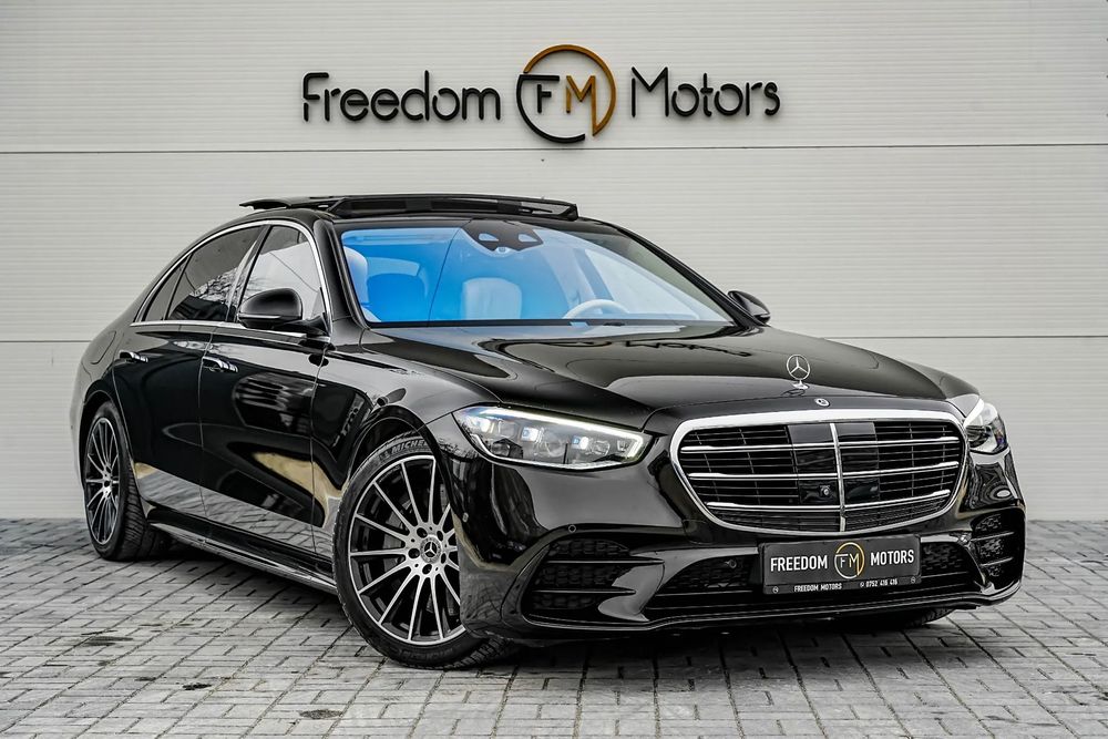 Mercedes-Benz S Panoramic, Burmaster, Soft-close, Pachet AMG
