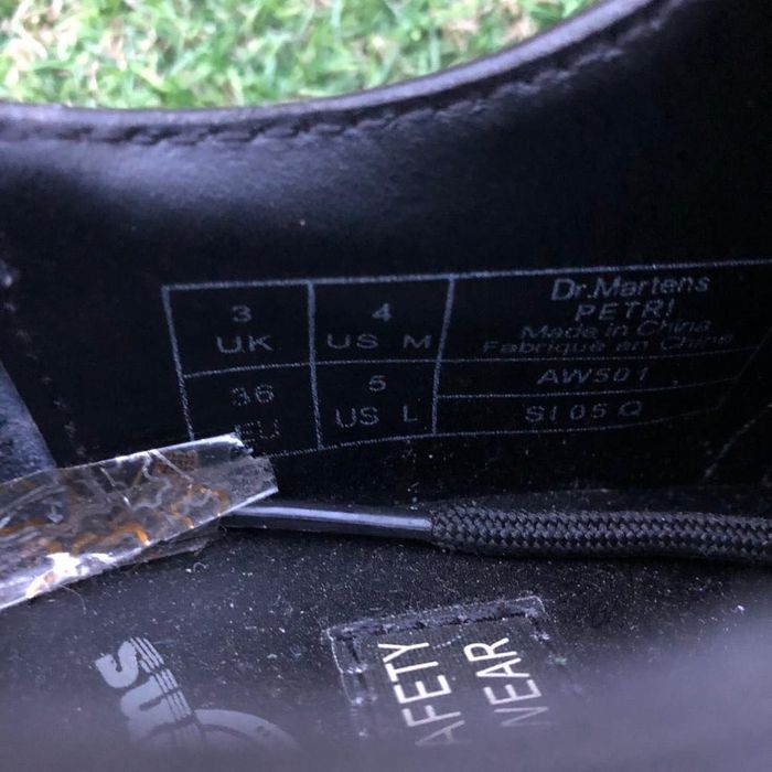 Dr Martens Petri 3 Eye Steel Toe-36