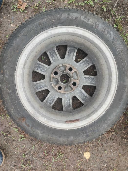 4 jante 15" Ford 4x108 cauciucuri de iarna