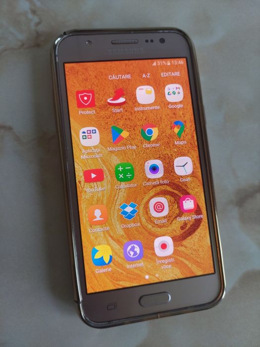 [J5] Vând Samsung Galaxy J5 Gold pe Vodafone + husă BONUS //poze reale