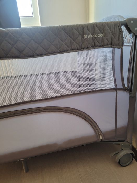 Бебешка кошара с падаща преграда