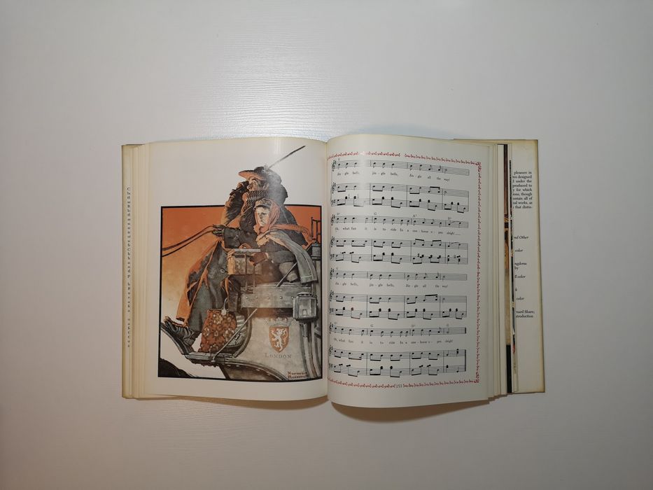 Norman Rockwell's Christmas book album de arta