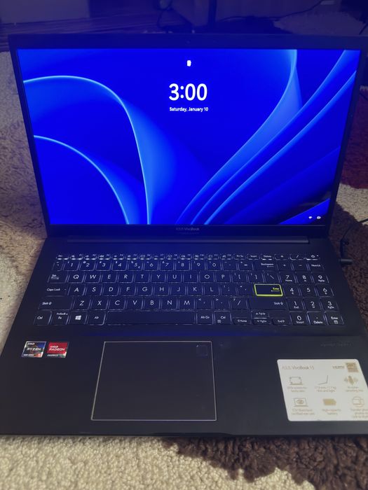 ASUS Vivobook 15, Ryzen 5 5500U, 8GB RAM, 512GB SSD, Radeon Graphics