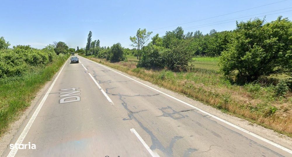 Teren 79000 mp cu deschidere la soseaua Bucuresti-Oltenita