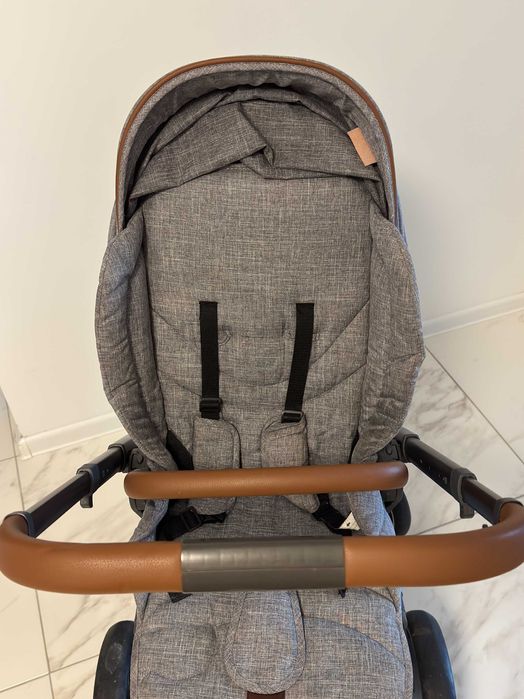 Комбинирана количка CANGAROO Icon 3 в 1, сива